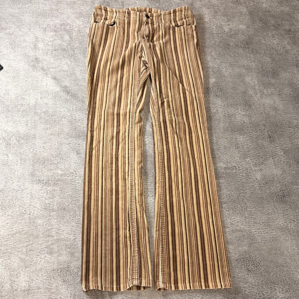 Vintage Ralph Lauren Brown Striped Corduroy Pants